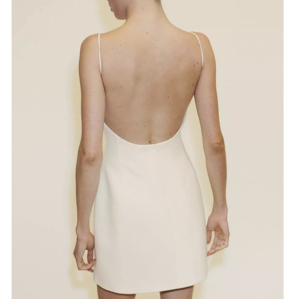 Zara STRETCH MINI DRESS - Picture 2 of 3